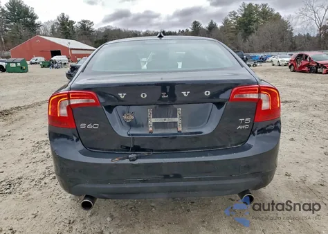 2013 Volvo S60 T5 from USA, damaged, VIN YV1612FH6D2207500